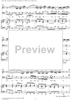 "Hier, in meines Vaters Stätte", Aria, No. 3 from Cantata No. 32: "Liebster Jesu, mein Verlangen" - Piano Score