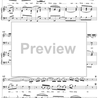 "Hier, in meines Vaters Stätte", Aria, No. 3 from Cantata No. 32: "Liebster Jesu, mein Verlangen" - Piano Score