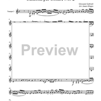 Canzona per Sonare No. 2 - Trumpet 2