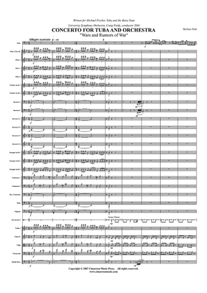 Concerto For Tuba - Score