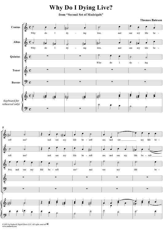 Why Do I, Dying, Live?