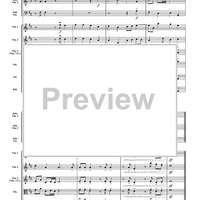 Adagio and Canzona from Ode for Saint Cecilia’s Day - Score