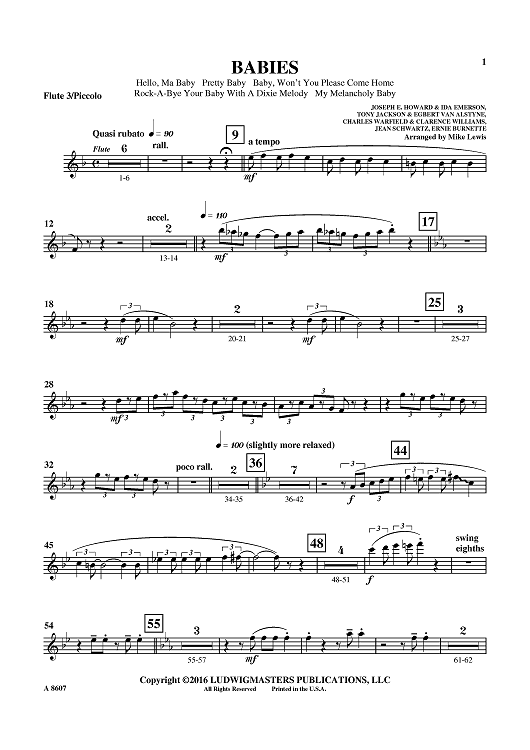 Babies - Flute 3/Piccolo