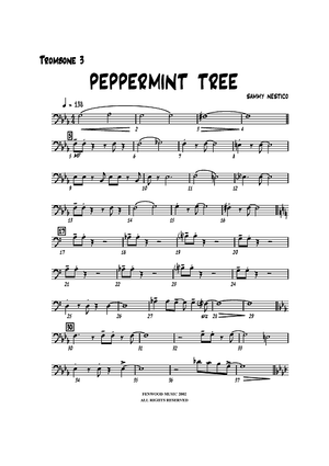 Peppermint Tree - Trombone 3