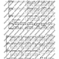 Négy lakodalmi tánc - Score