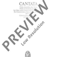 Cantata No. 119 - Full Score