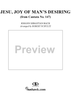 Jesu, joy of man's desiring (from Cantata No. 147)