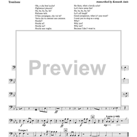 Ola, o che bon eccho! - Choir 1, Trombone