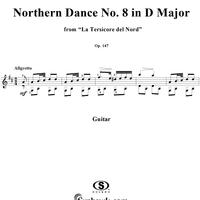 Northern Dance No. 8 in D major - From "La Tersicore del Nord" Op. 147
