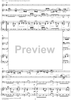 Trio Sonata in B-Flat Major, Wq161/1 - Piano Score