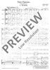 Trois Chansons - Choral Score