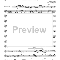 Reindeer Rag - Trumpet 2 in Bb