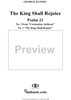 Coronation Anthems, No. 3: "The King Shall Rejoice" (Psalm 21), No. 1. "The King Shall Rejoice"