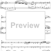 Piano Trio in E-flat Major, HobXV/11 - Piano Score