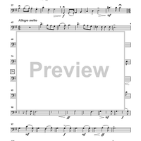 Mendelssohn Songs: Volume 1 for Cello Quartet - Cello 3