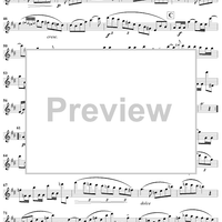 Duet No. 4 from Six Easy Duets, Op. 137 - Flute 1