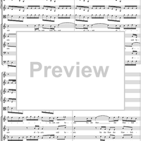 First Chorus from Cantata No. 70  ("Wachet, Betet, Seid Bereit Allezeit")