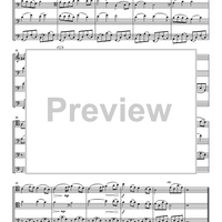 Suite Hispaniola for Cello Quartet - Score
