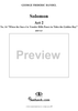 When the sun o'er yonder hills pours in tides the golden day, No. 16 from Oratorio "Solomon", Act 2 (HWV67)