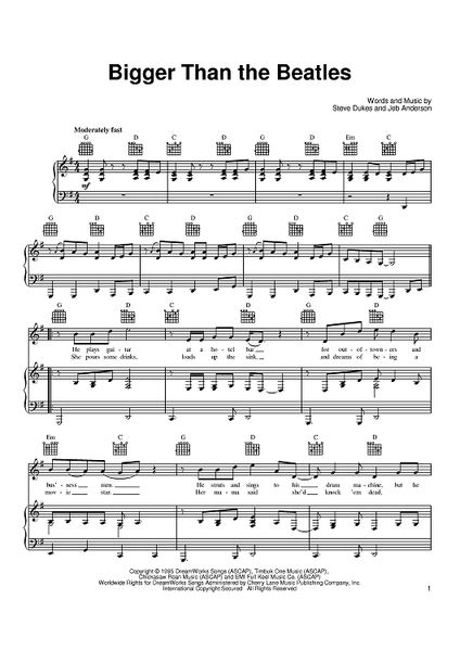 Bigger Than The Beatles