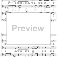 "Er kennt die rechten Freudenstunden", Duet, No. 4 from Cantata No. 93: "Wer nur den lieben Gott lässt walten" - Piano Score