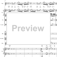 La Finta Giardiniera, Act 2, No. 19 "Schon erstarren meine Glieder" (Aria) - Full Score