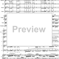 Mass No. 2 in A Major (BWV234) - Full Score