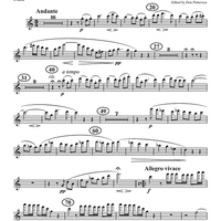 Overture for Winds, Op. 24 - Flute