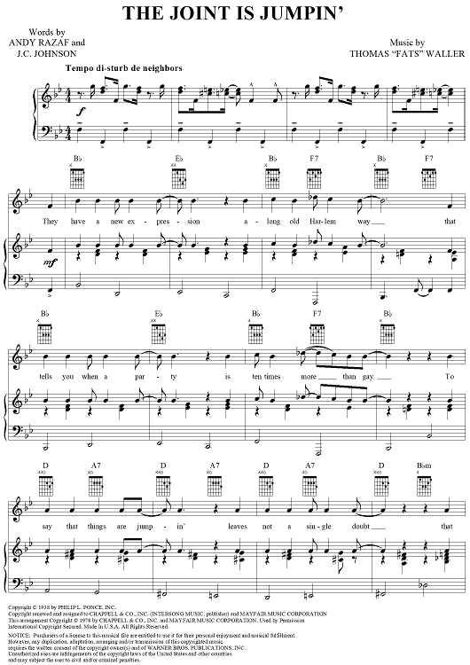 The Joint Is Jumpin'