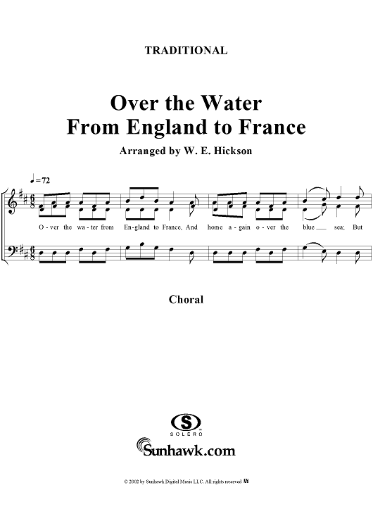 Over the Water From England to France