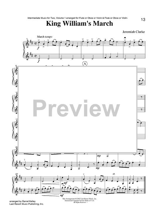 King William's March