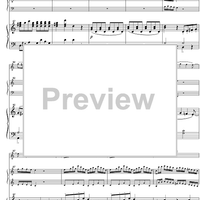 Concerto C Major KV299 - Score