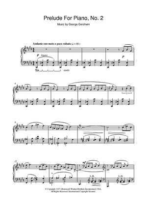 Prelude For Piano, No.2