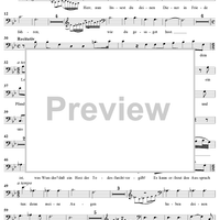 "Herr, nun lässest du deinen Diener", Aria, No. 2 from Cantata No. 83: "Erfreute Zeit im neuen Bunde" - Bass