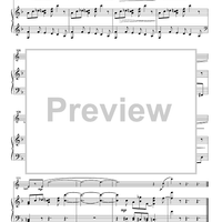 Preludes, Nos. 1-5 - Piano Score