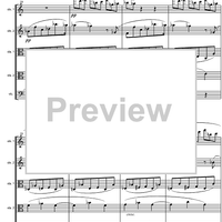 String Quintet a minor Op.91 - Score