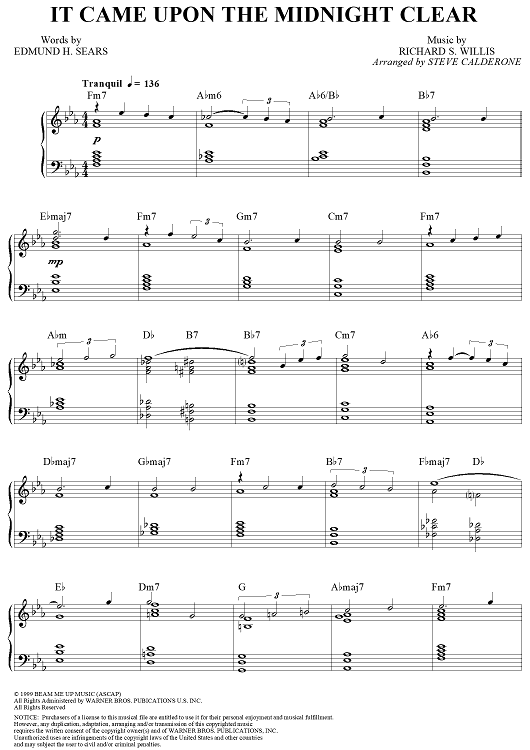 It Came Upon the Midnight Clear