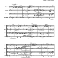 Allegro from Sonate No. 4 - Score