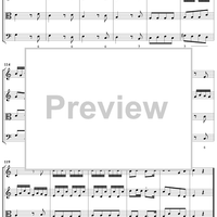 Sonata No. 4 in C major - Score