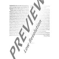 Organ Concerto No. 8 A Major in A major - Organ Reduction