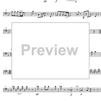 String Trio Bb Major D581A - Cello