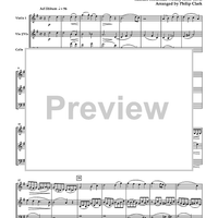 Prelude to Postlude: Ceremonial Music for String Trio - Score
