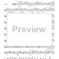 Two Madrigals, Vol. 8 - from Morley's "First Book of Madrigals to 4 Voices" (1594) - Trombone 2