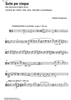 Suite per cinque - Viola