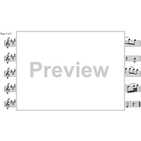 Alla Siciliana E Major - Flute