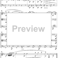 String Trio No. 4 in C Minor  Op. 9, No. 3 - Score