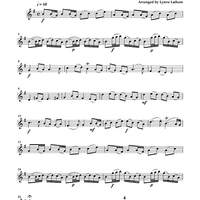 Sheep May Safely Graze - Violin 2 (for Viola)