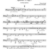 Quintet No. 1, Op. 5 - Tuba