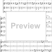 Divertimento No. 3 in E-Flat Major, K166 (K159d) - Score