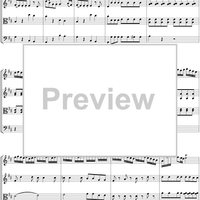 Flute Quartet No. 1, Movement 1 - Score